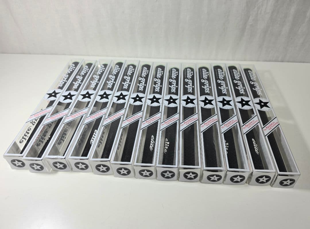 ゴルフグリップ13本　Elite grips ブラック エリート