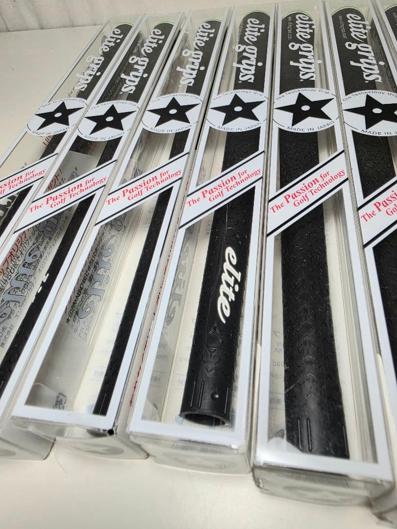 ゴルフグリップ13本　Elite grips ブラック エリート