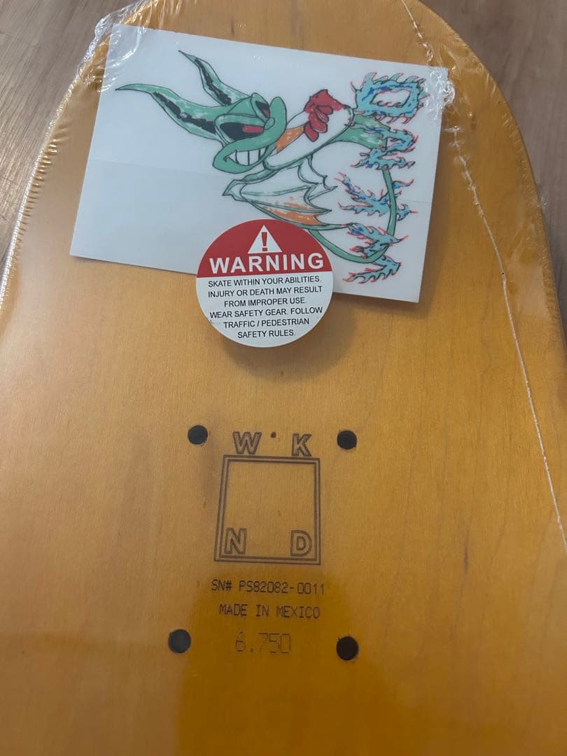 新品　6.75 ウィークエンド　スケボー　デッキ