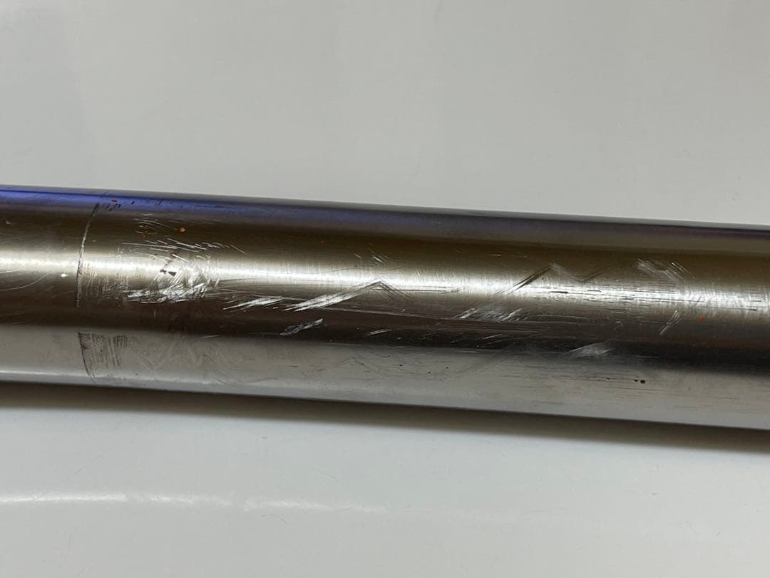 【チタン製試作品？】BROTURES セットバックseat post 31.6