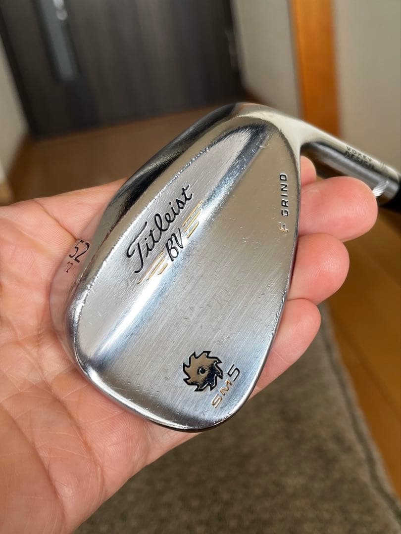 良品タイトリスト ボーケイ SM5 52° Fグラインド ウェッジDG S200