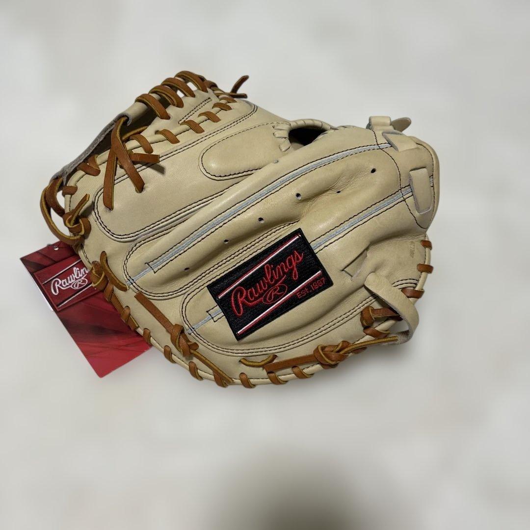定価税込47300円！ローリングス　硬式キャッチャーミット新品未使用　白