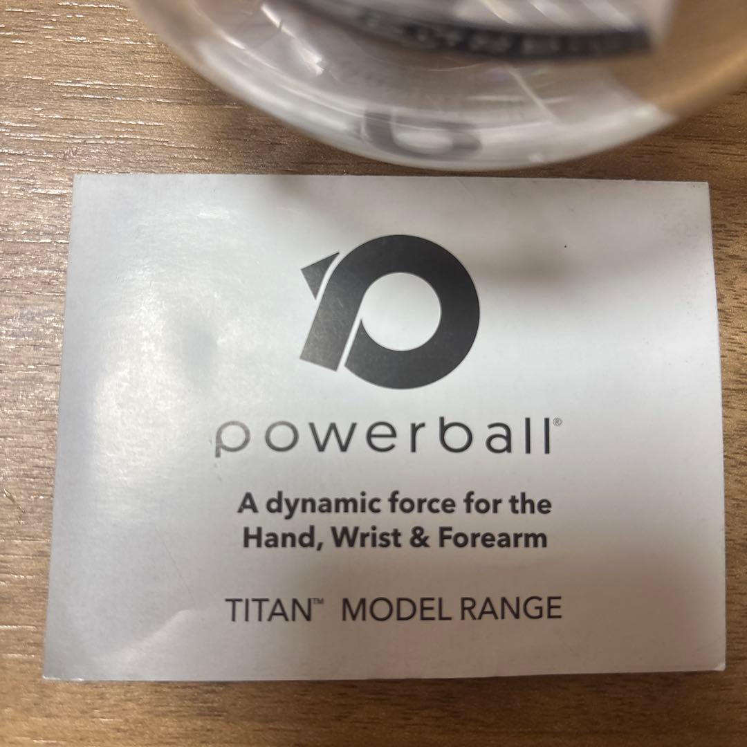 NSD POWERBALL TITAN パワーボール　握力強化　リストボール