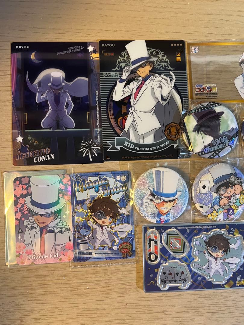 【引越し整理】名探偵コナン　中国限定　正規品　　 怪盗キッド 15点セット