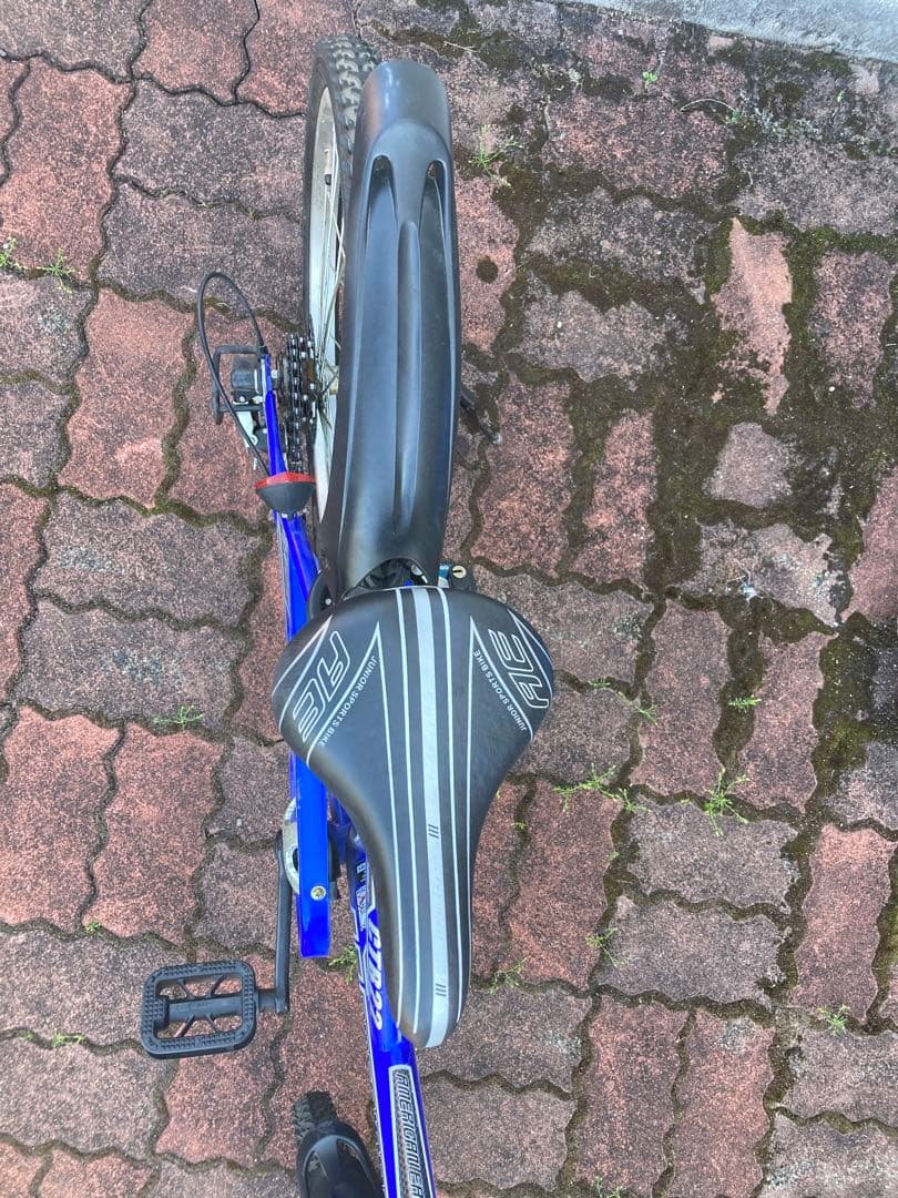 自転車 青 22インチ　アメリカンイーグル