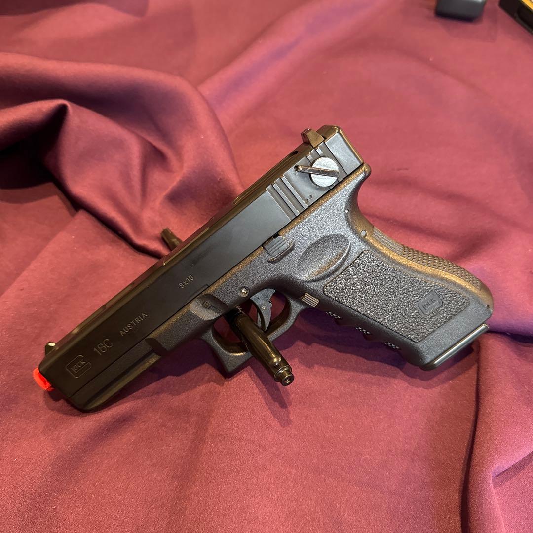 TOKYOMARUI GLOCK 18C 電動ガン バッテリー・充電器付き