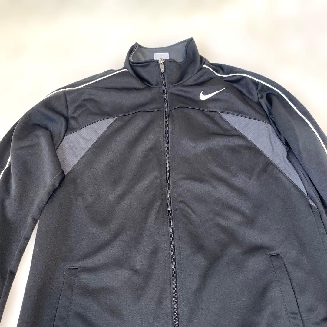 NIKE ジャージ 上下セットアップ ブラック グレー drifit M/S