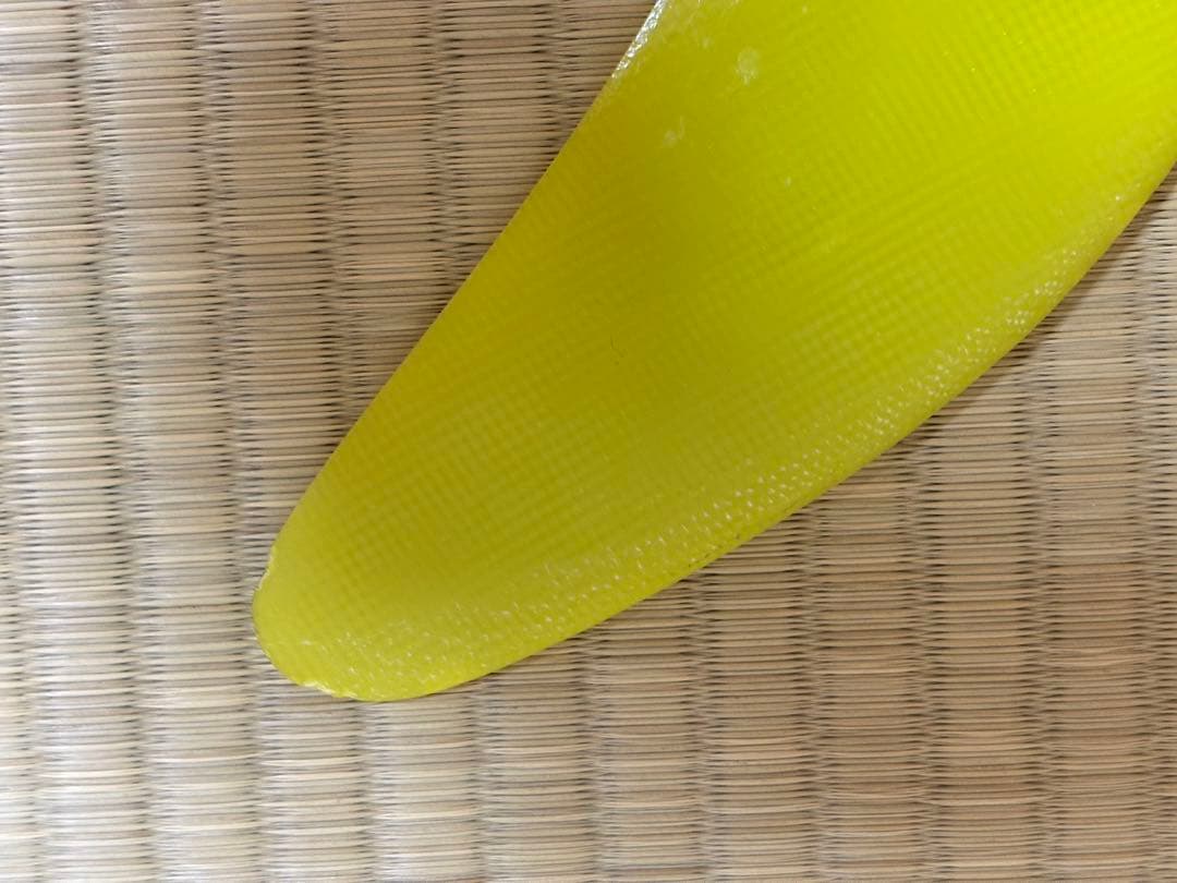 HARBOUR SURFBOARDS 純正付属10\"yellowシングルフィン