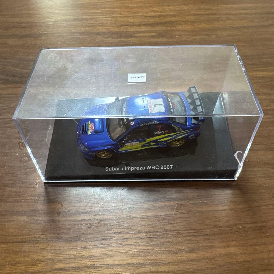 AUTOart 1/43 スバル インプレッサ WRC 2007 ミニカー