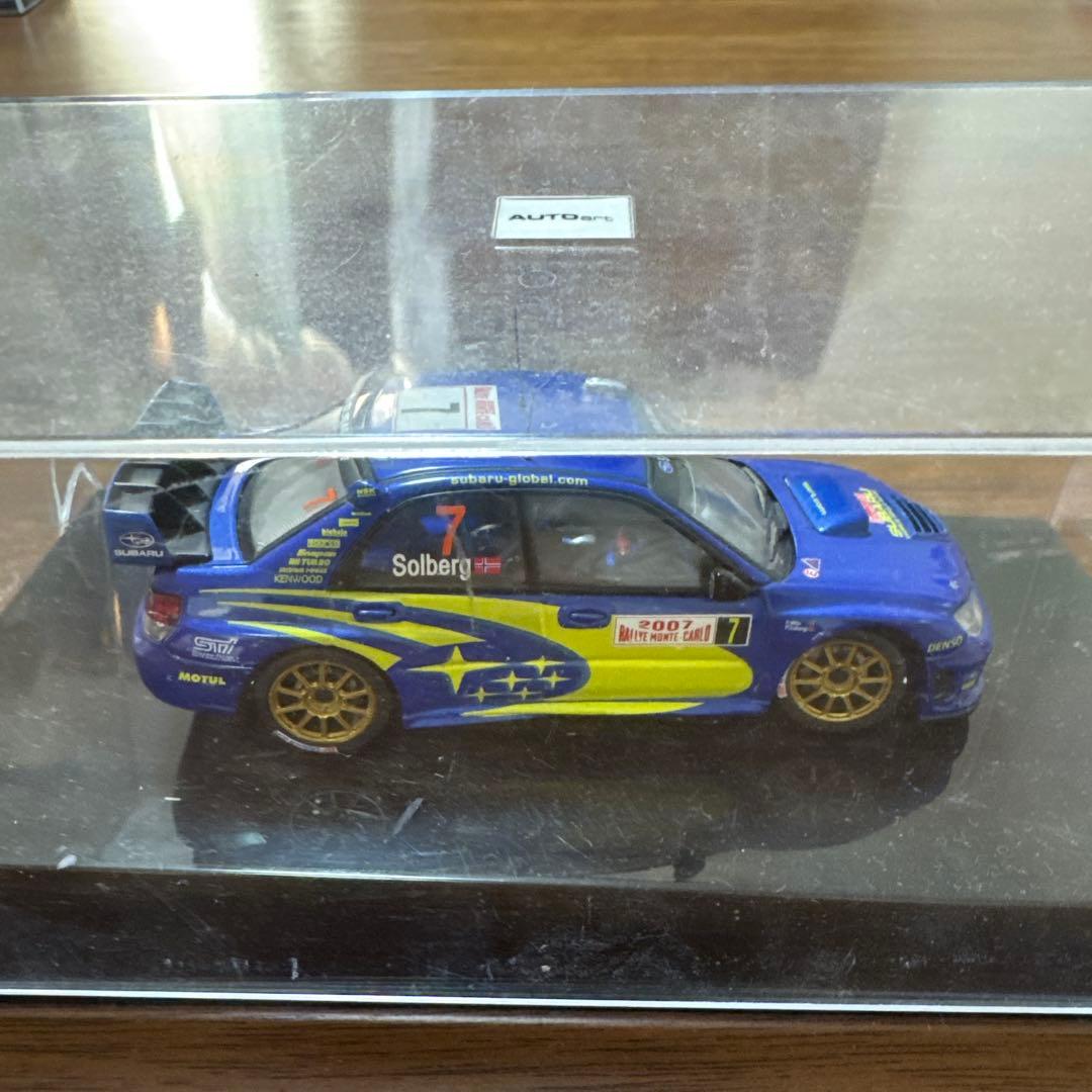 AUTOart 1/43 スバル インプレッサ WRC 2007 ミニカー