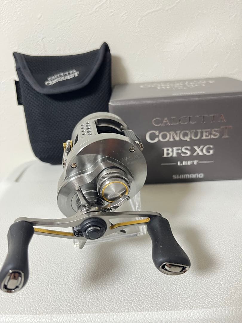 シマノ23カルカッタコンクエストBFS XG 左巻き