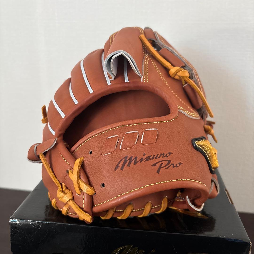 Mizuno Pro 硬式グローブ ブラウン