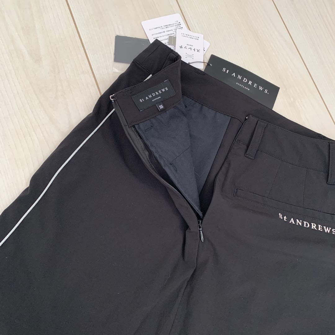 再お値下げ中！STANDREWS メランジェスカート　ブラック　タグ付き未使用