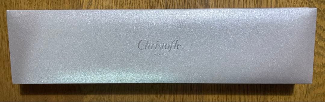 Christofle ペア　箸 クリストフル　白　黒