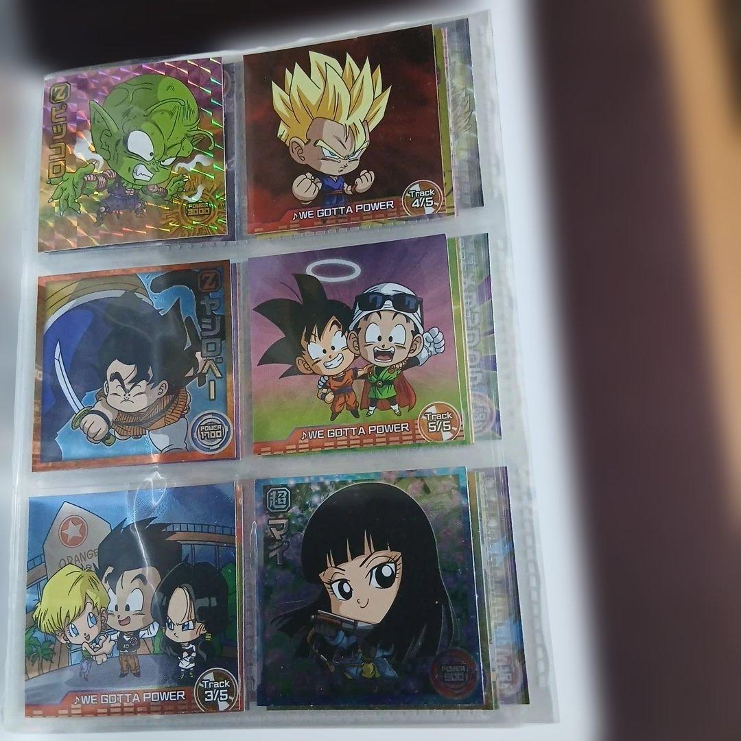 ドラゴンボール 超 コレクションファイル　シール37枚