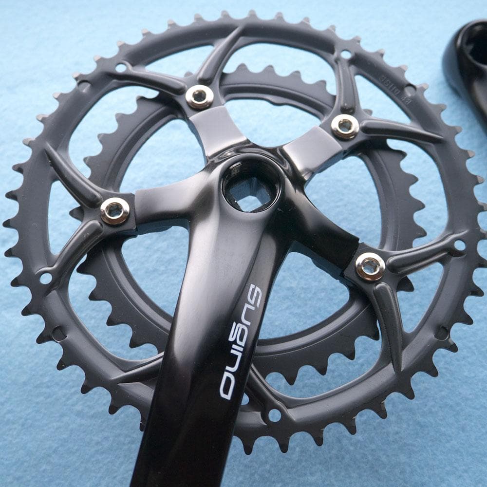 未使用 SUGINO スギノ XD2 48/36T クランクセット 黒 170