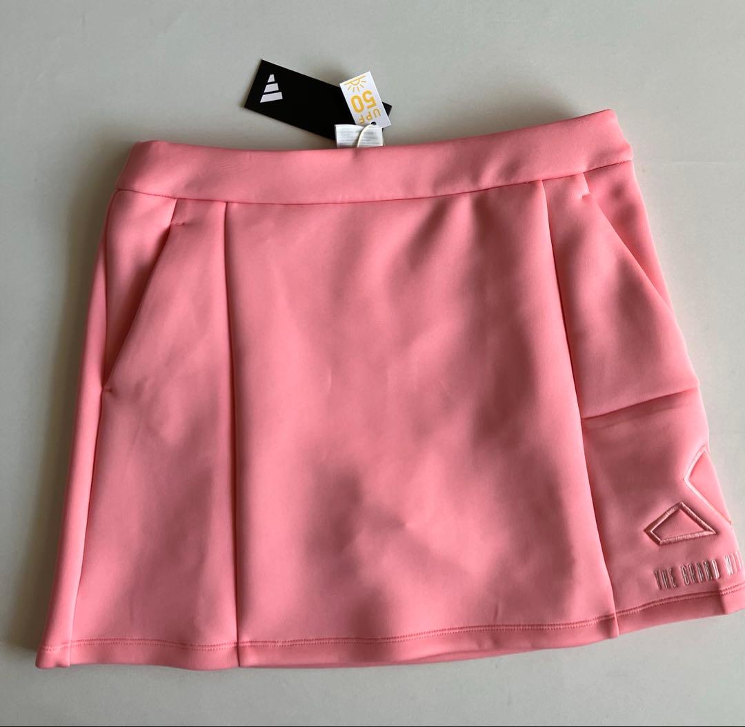 新品⛳️アディダスゴルフ　長袖&ダンボールニットスカート　セット　L