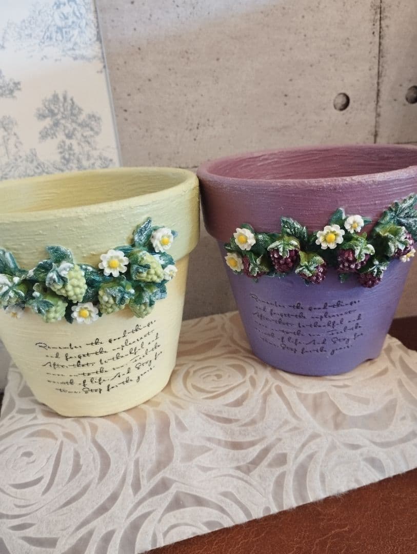 リメ鉢♡リメイク鉢♡ハンドメイド