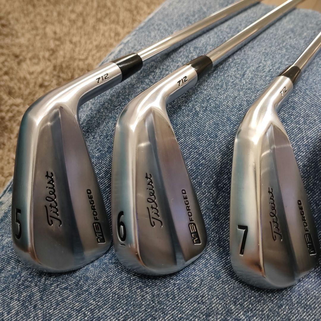 Titleist 712 MB Forged アイアンセット