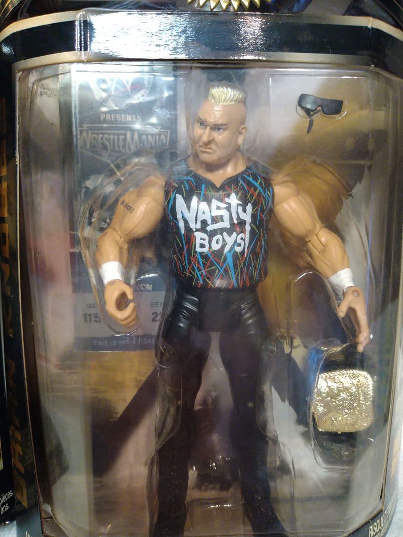 未開封　貴重！WWEフィギュア　クラシックシリーズ！ナスティボーイ2体セット！
