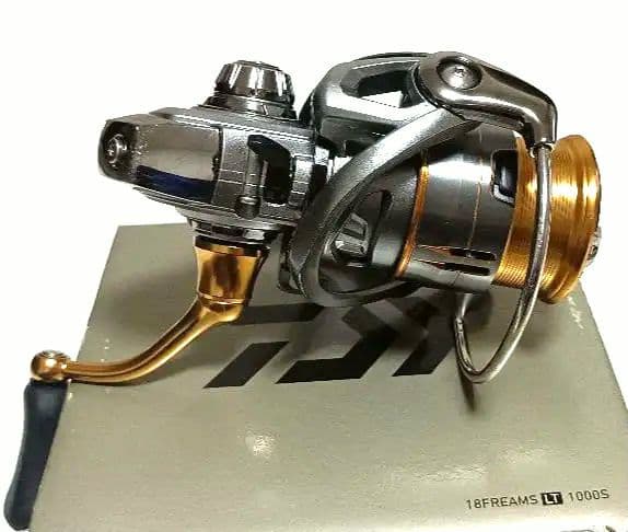 Daiwa FREAMS LT1000Sリール淡水でのみ使用渓流釣りにも推し！