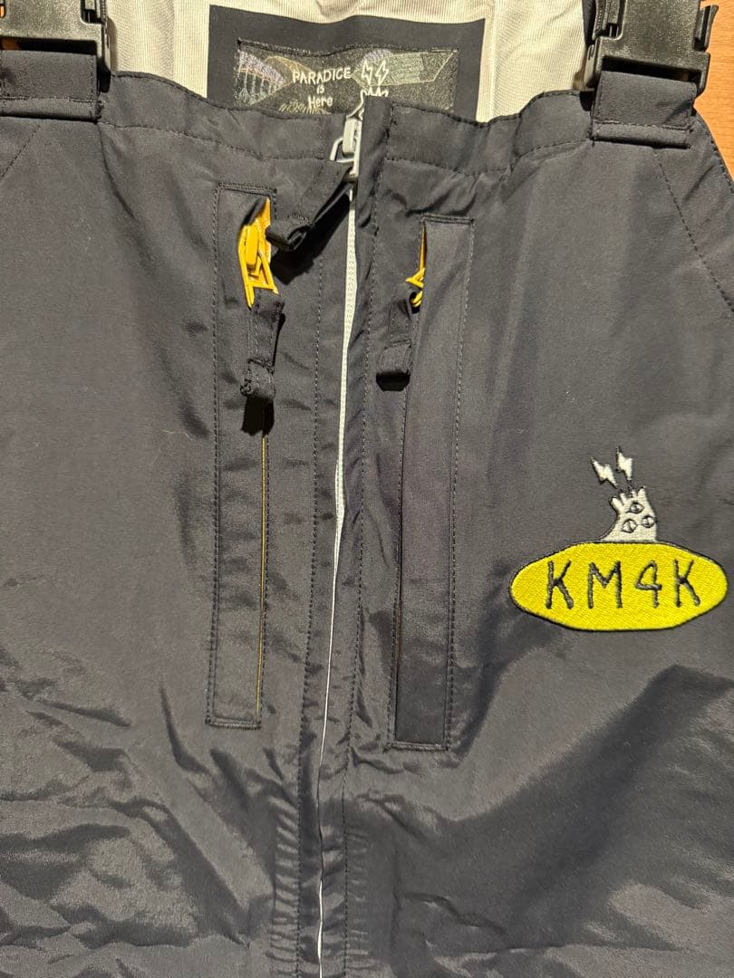 KM4K スノーボードウェア Mサイズ ネイビー
