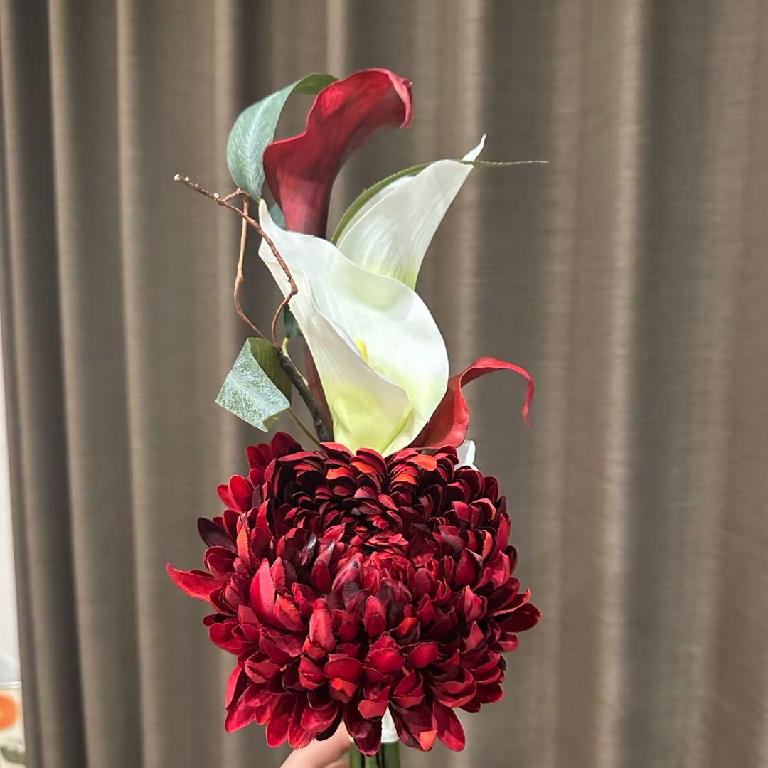 ブーケ ブライダル アーティフィシャルフラワー ウェディング 花束 和装 造花