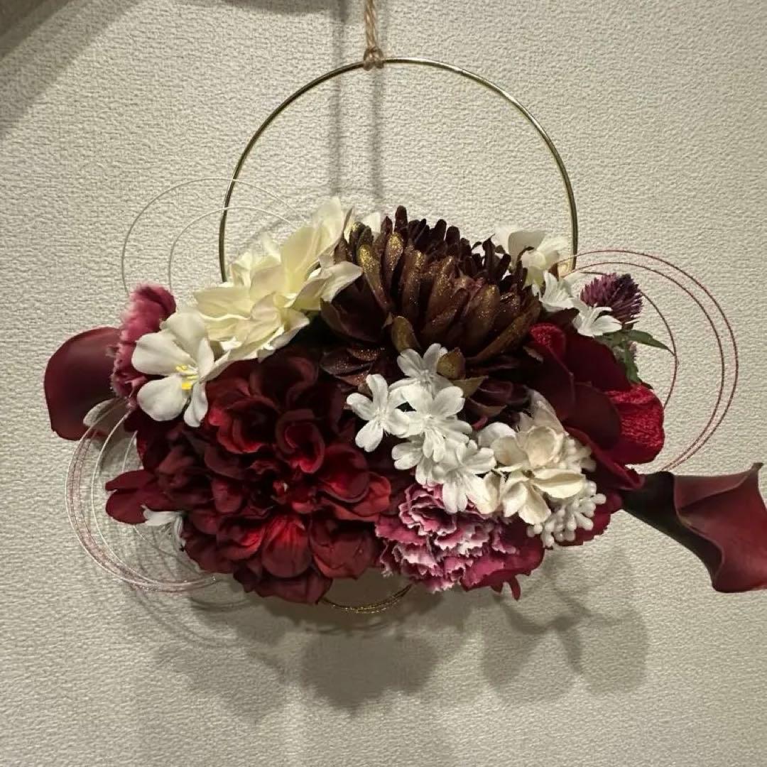 ブーケ ブライダル アーティフィシャルフラワー ウェディング 花束 和装 造花