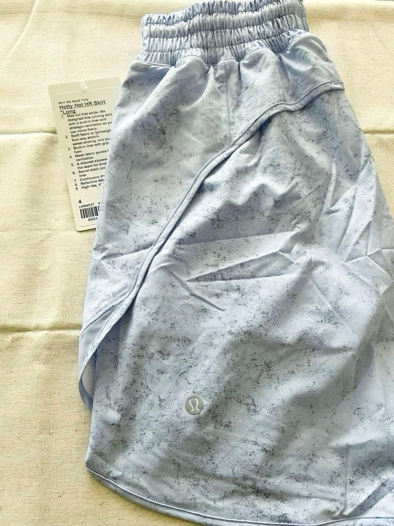 新品 ルルレモン Hotty Hot HR Skirt *Long （サイズ4）