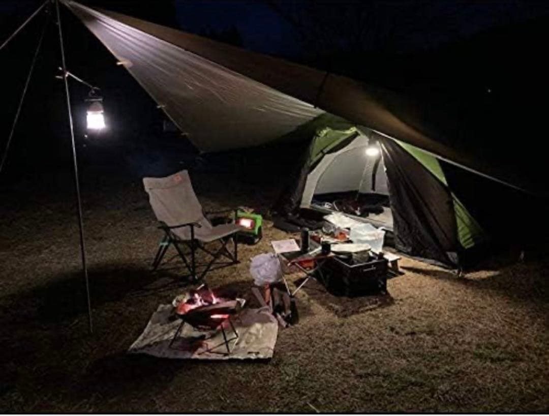 CAMPING MOON) 焚き火ローチェア グレー F-1003C-H