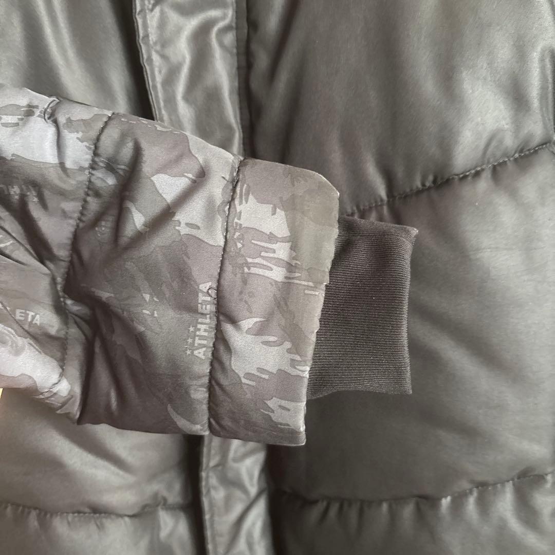 8800円→8500円へ　ATHLETA ベンチコート ブラック　S アスレタ