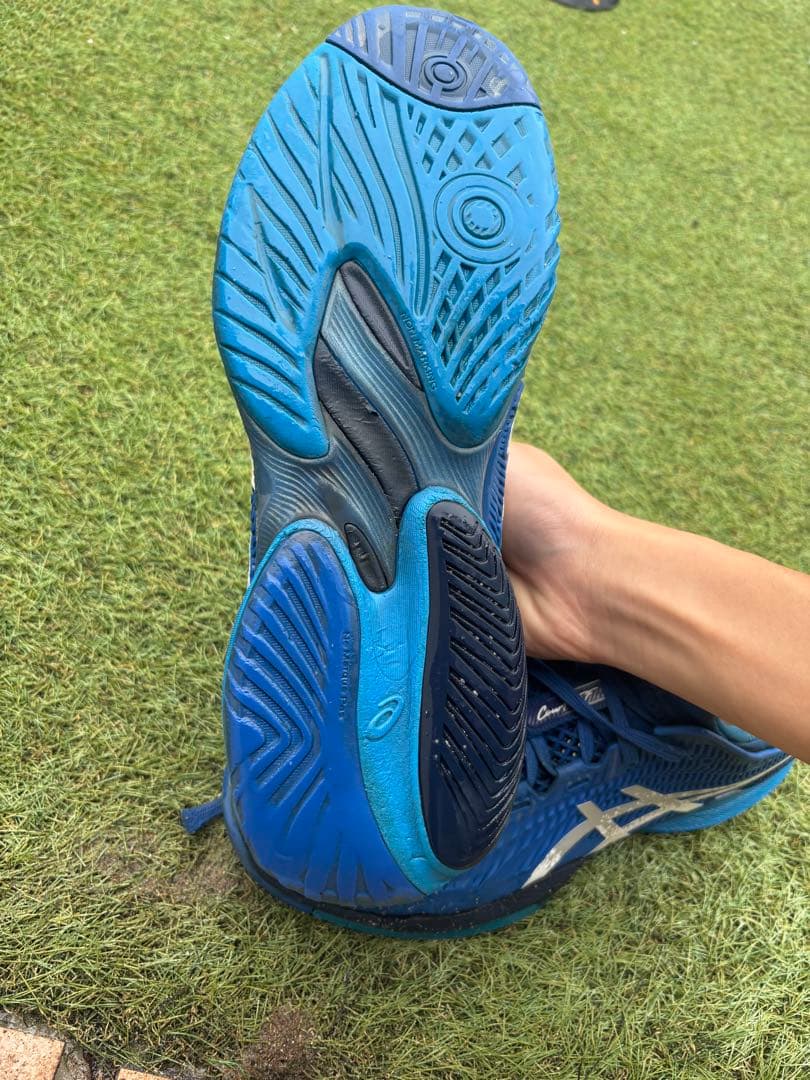 シューズ(男性用) asics court ff3 28cm