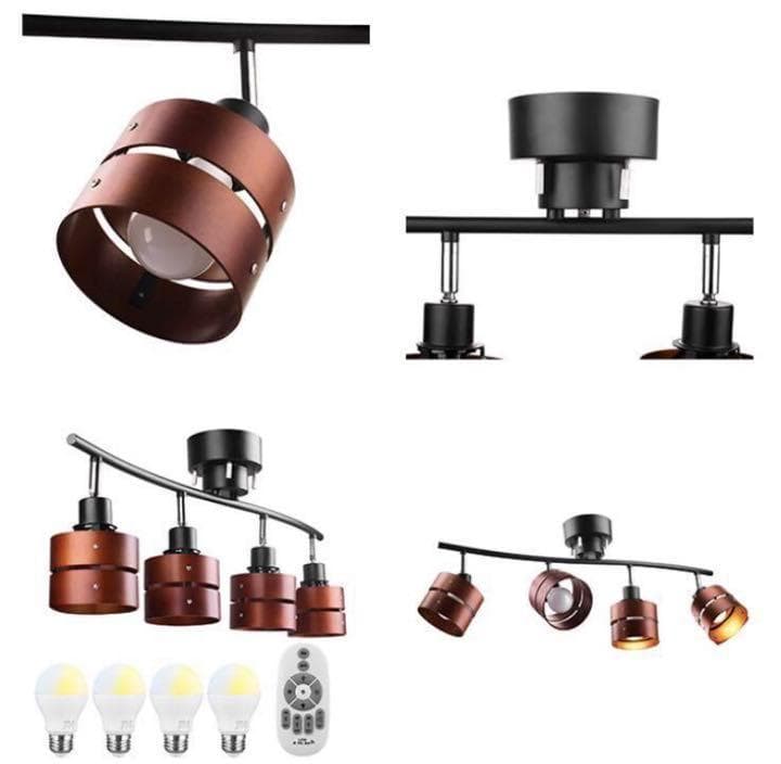 【現品限り☆大特価】お洒落カフェ風❤LEDシーリングライト　リモコン付き