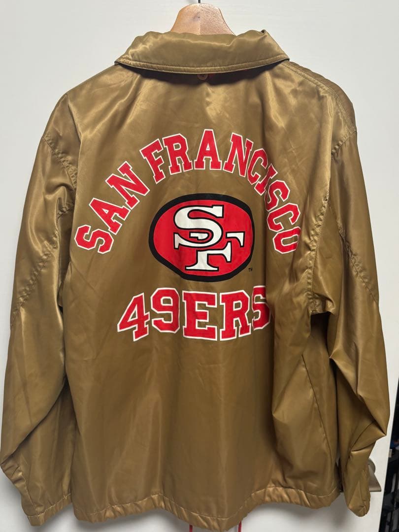 サンフランシスコ49ers フード付きコーチジャケット