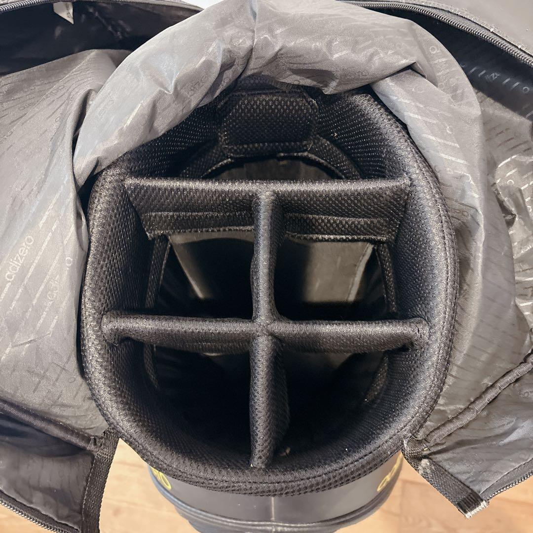 K463 adidas Zero ブラックキャディバッグ