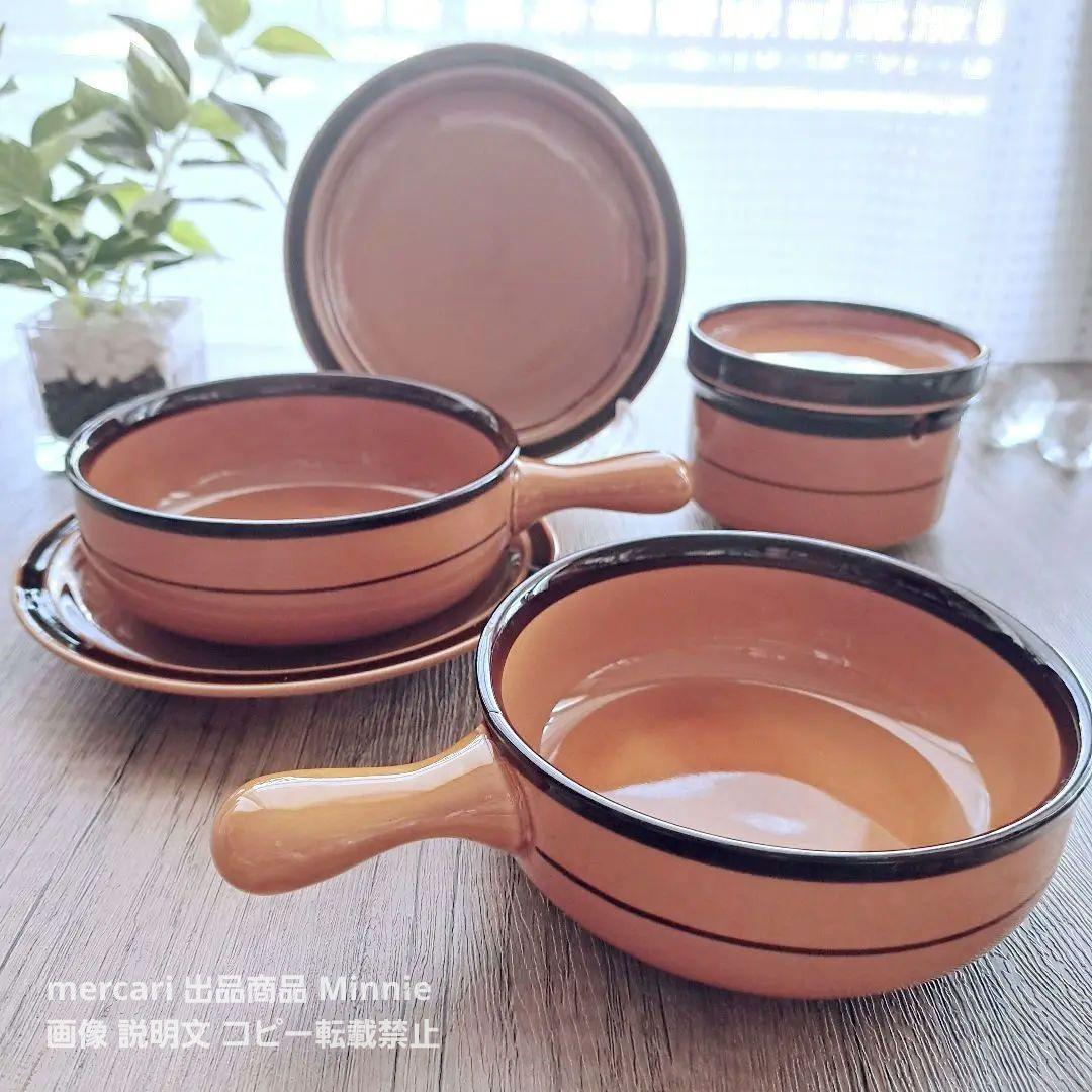 ノリタケ★ストーンウェア★ペアグラタンセット★昭和レトロ★STONE WARE