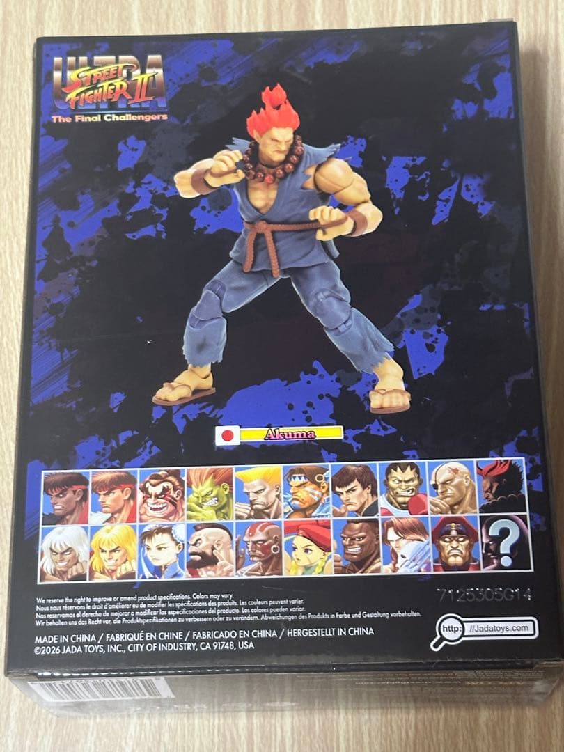 豪鬼　jada toys akuma ストリートファイター