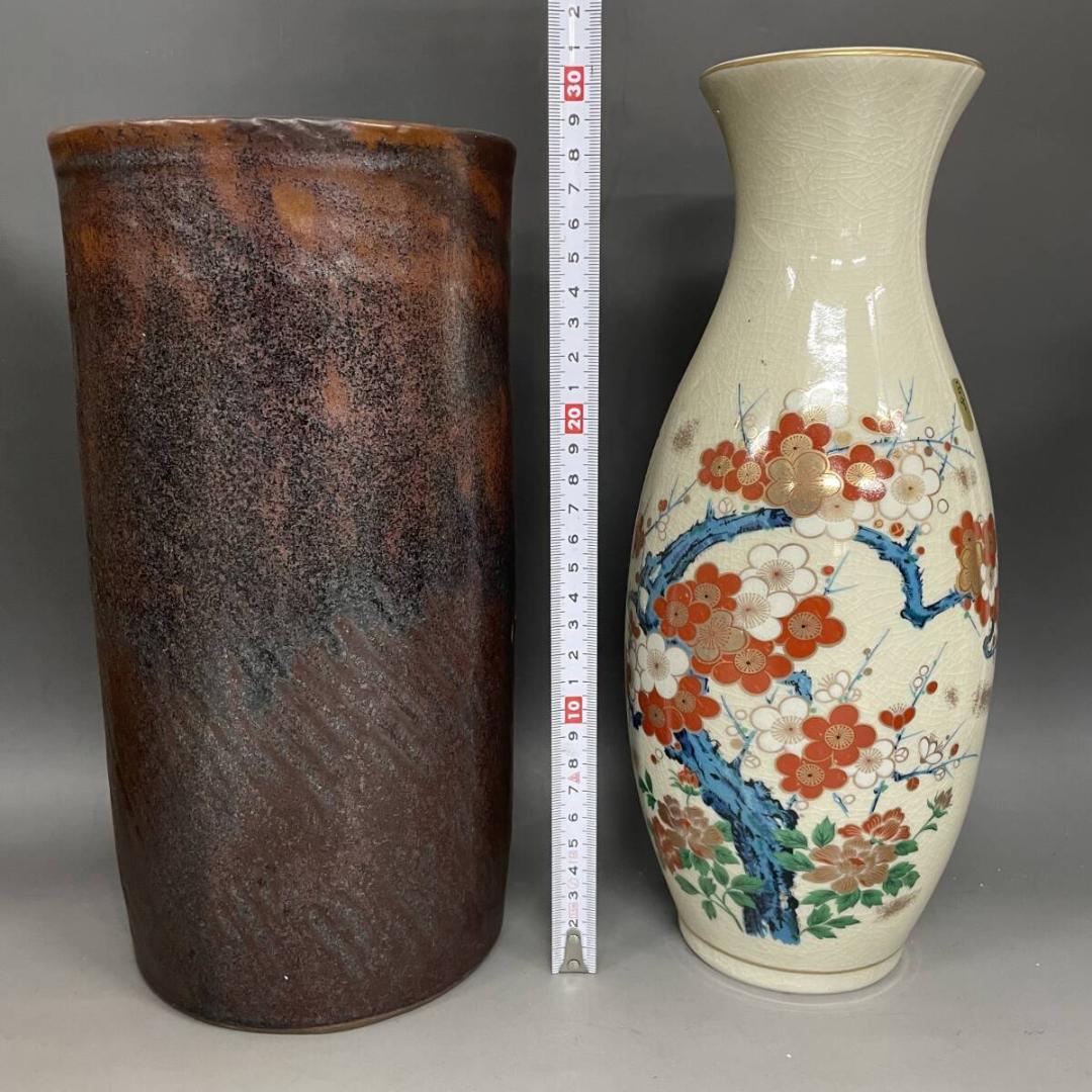 花瓶 まとめて 10点 陶器 花器 焼き物 在銘 フラワーベース 陶器 陶磁器