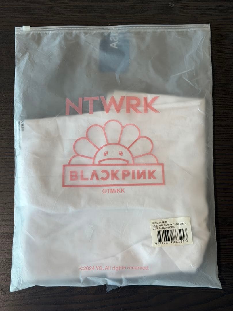 BLACKPINK × 村上隆 コラボTシャツ White Ｌサイズ 新品