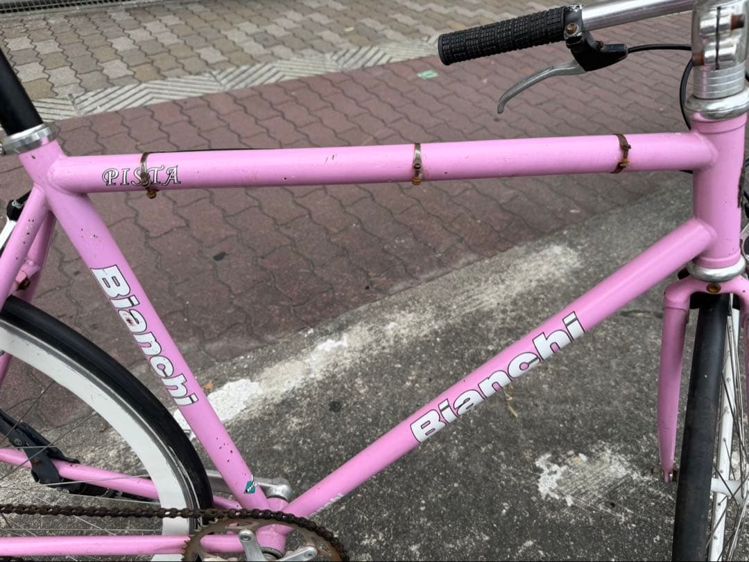 BIANCHI ピスト 700cc フレームクロモリ フレームサイズ52cm