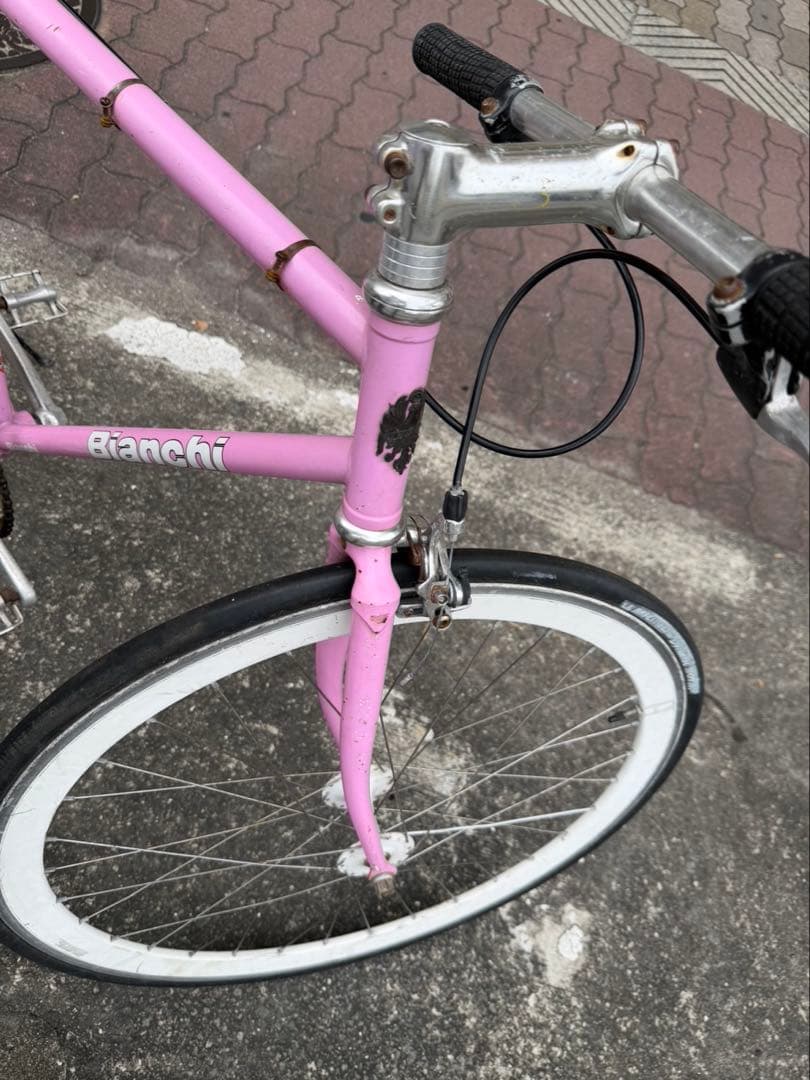 BIANCHI ピスト 700cc フレームクロモリ フレームサイズ52cm