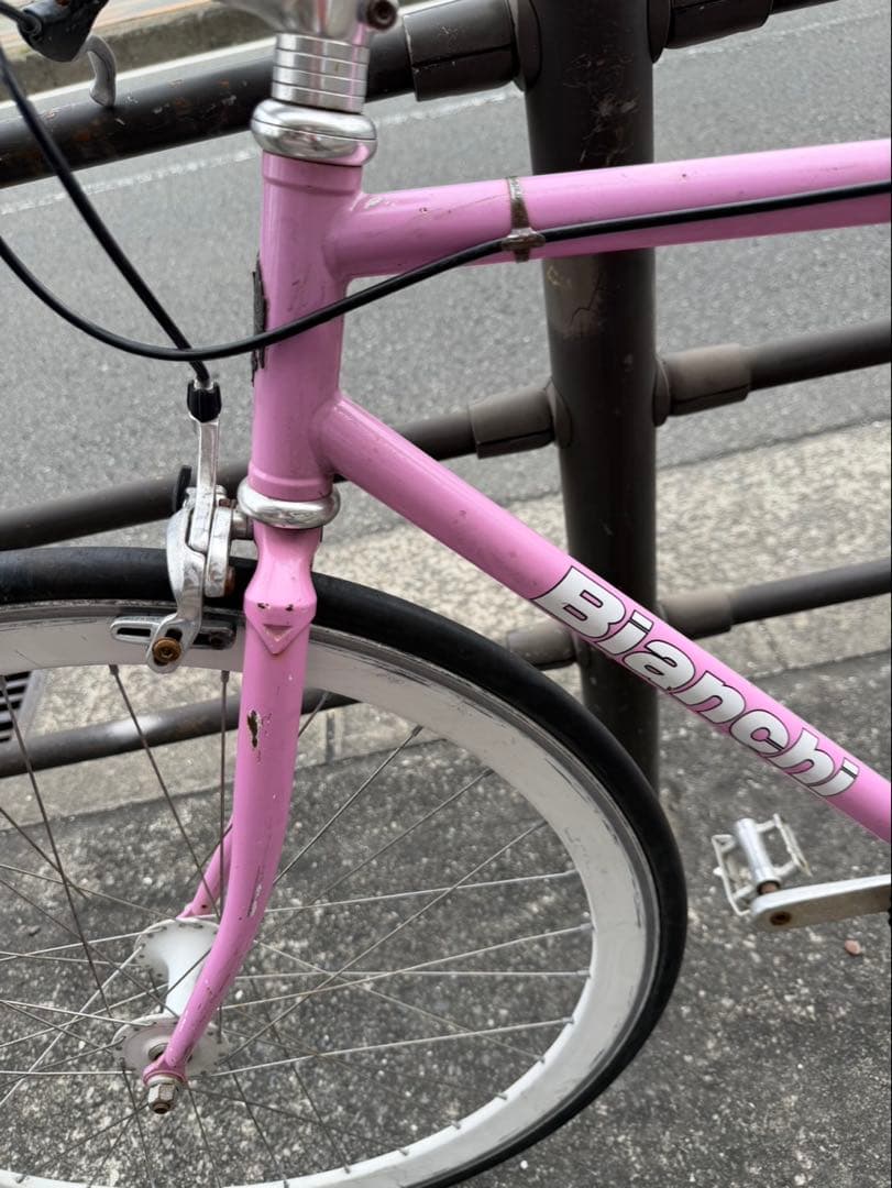 BIANCHI ピスト 700cc フレームクロモリ フレームサイズ52cm