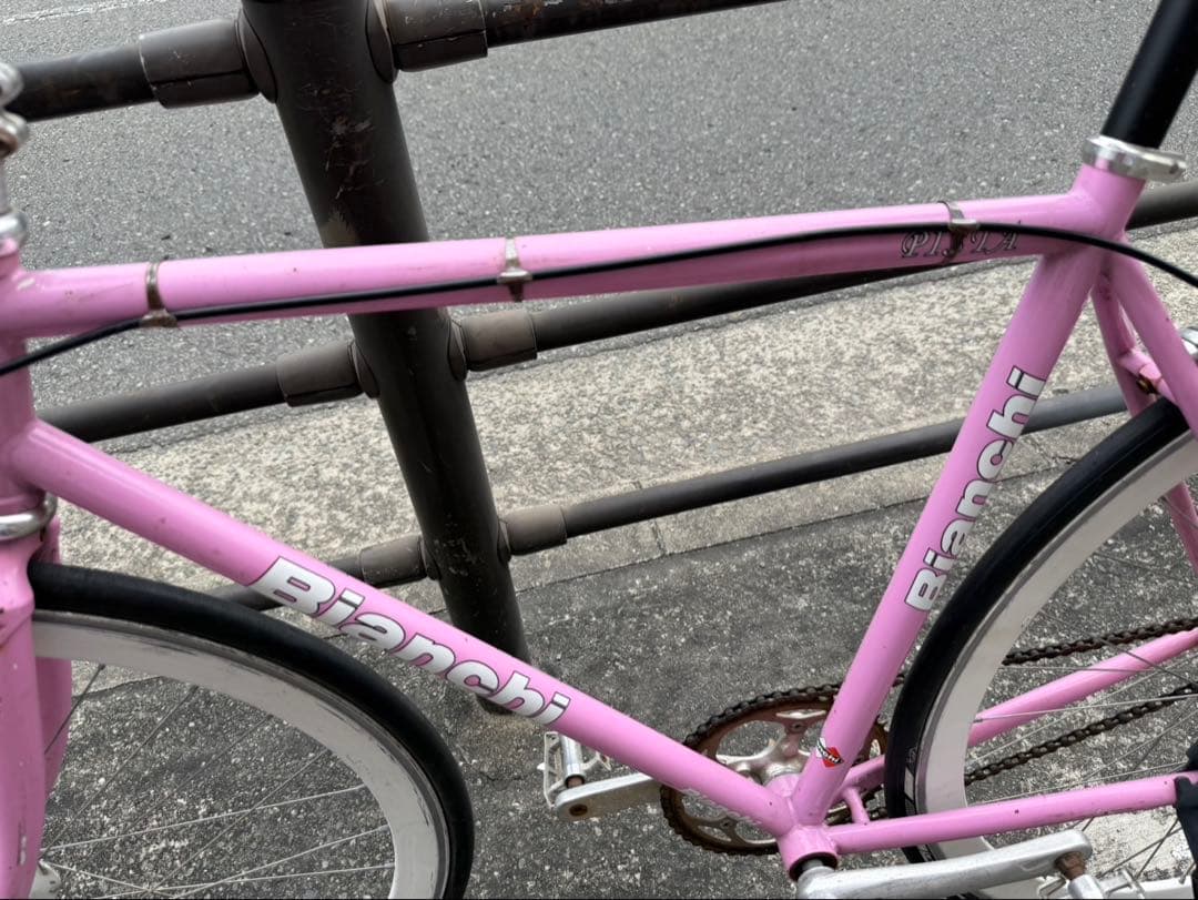 BIANCHI ピスト 700cc フレームクロモリ フレームサイズ52cm