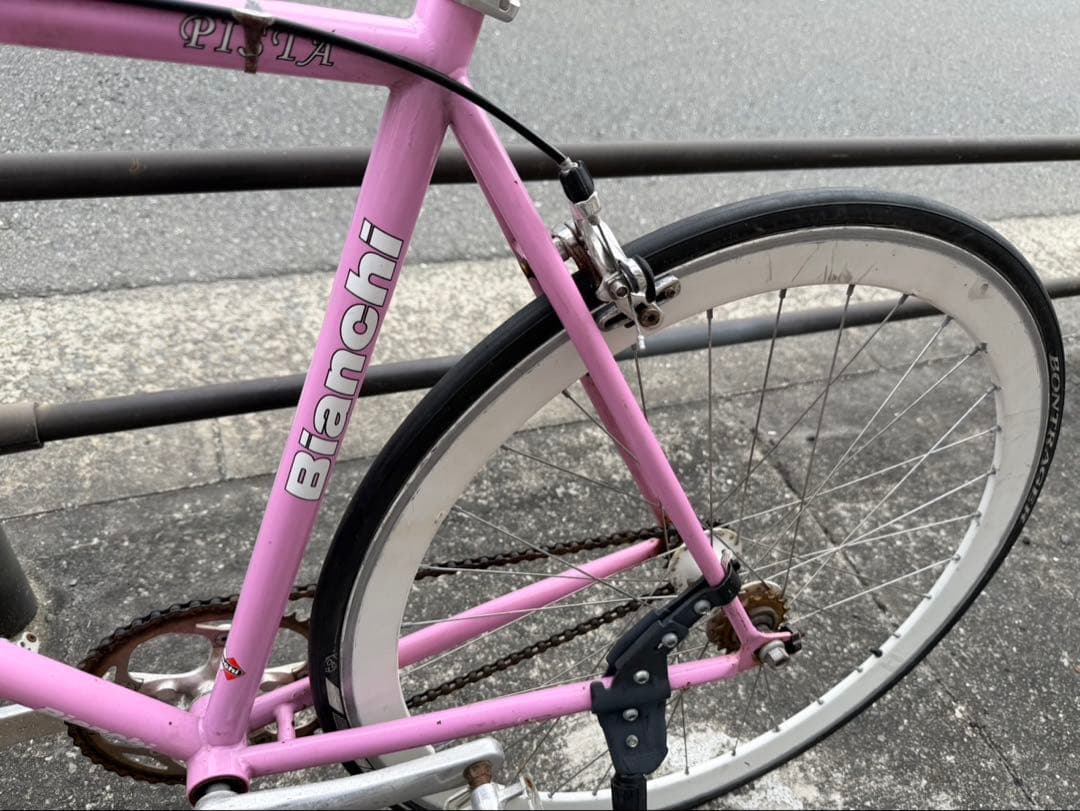 BIANCHI ピスト 700cc フレームクロモリ フレームサイズ52cm