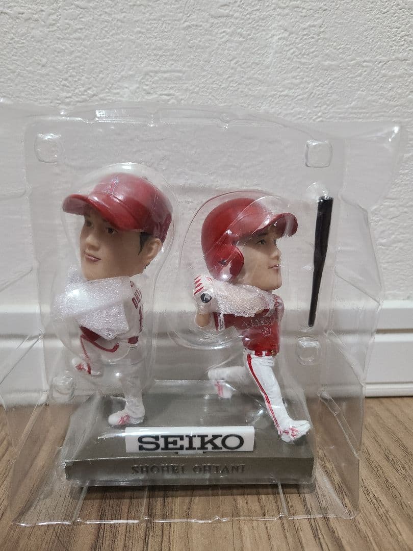 SEIKO限定非売品　大谷翔平　ロサンゼルスエンゼルス　二刀流ボブルヘッド