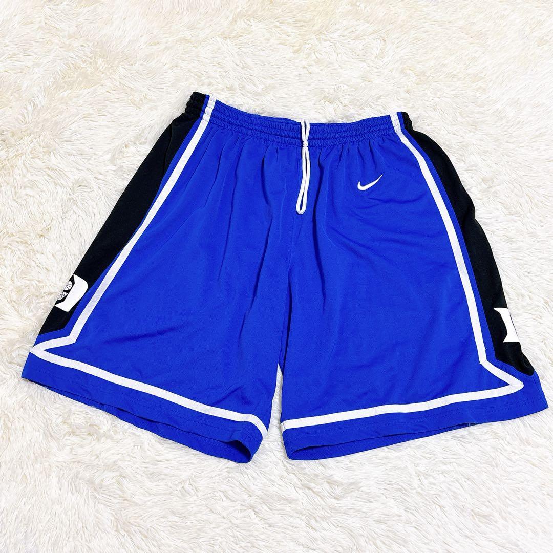 美品 NIKE ナイキ DUKE大学 カレッジ ハーフパンツ バスパン XXL