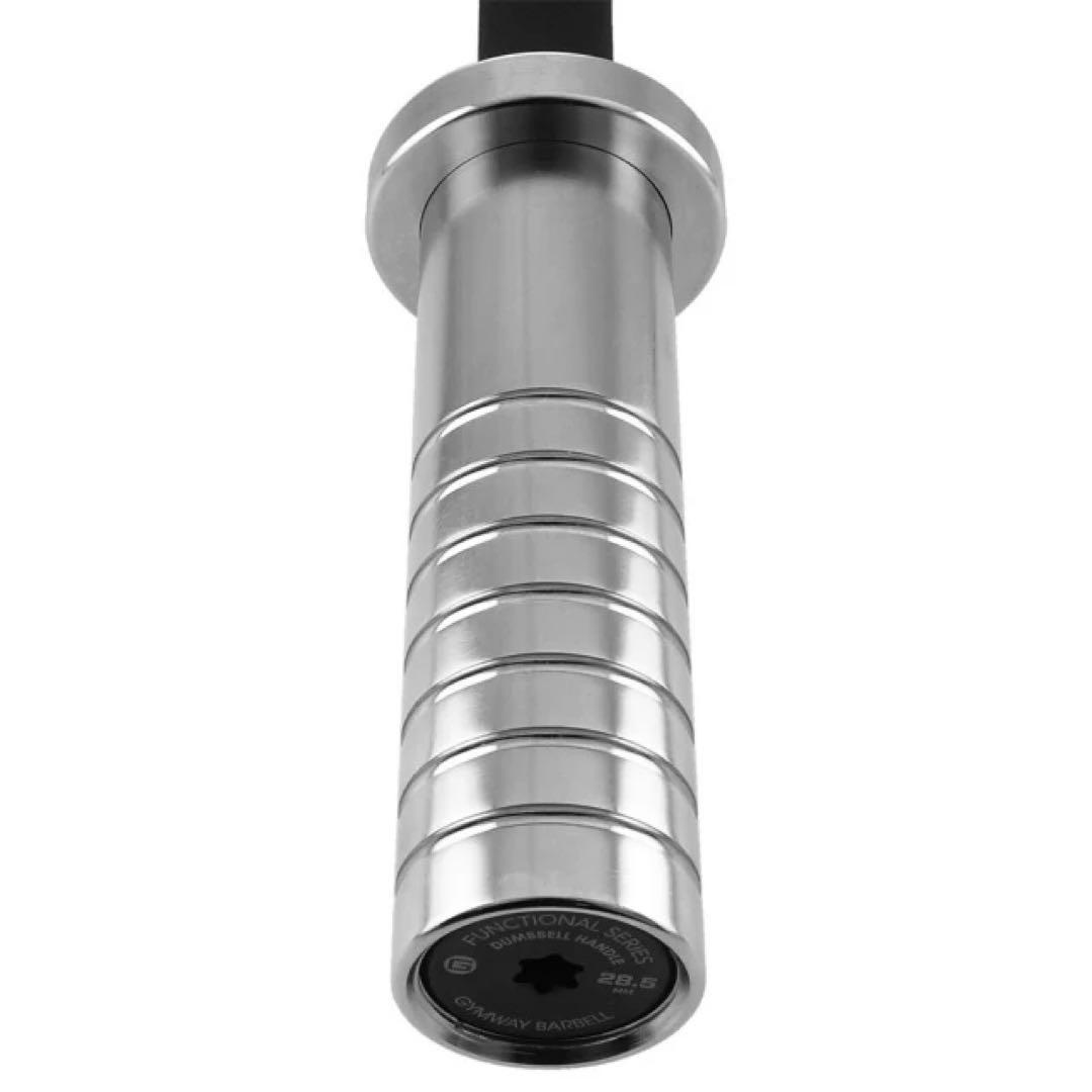 GYMWAY ダンベルシャフト 28.5mm＆カラー ロシアンダンベルシャフト