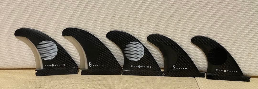 サーフィン・ボディボード ENDORFINS KS1 5 FIN SET MEDIUM