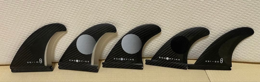 サーフィン・ボディボード ENDORFINS KS1 5 FIN SET MEDIUM
