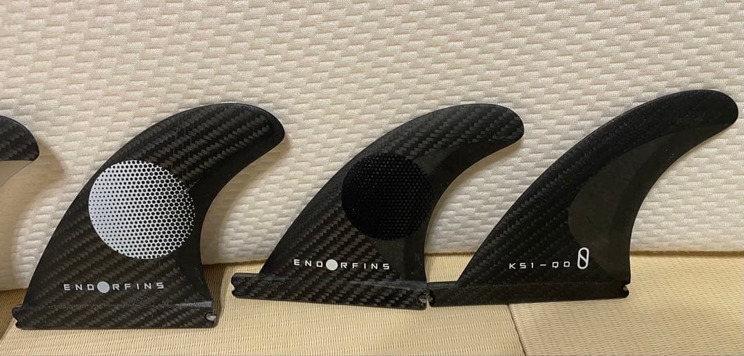 サーフィン・ボディボード ENDORFINS KS1 5 FIN SET MEDIUM